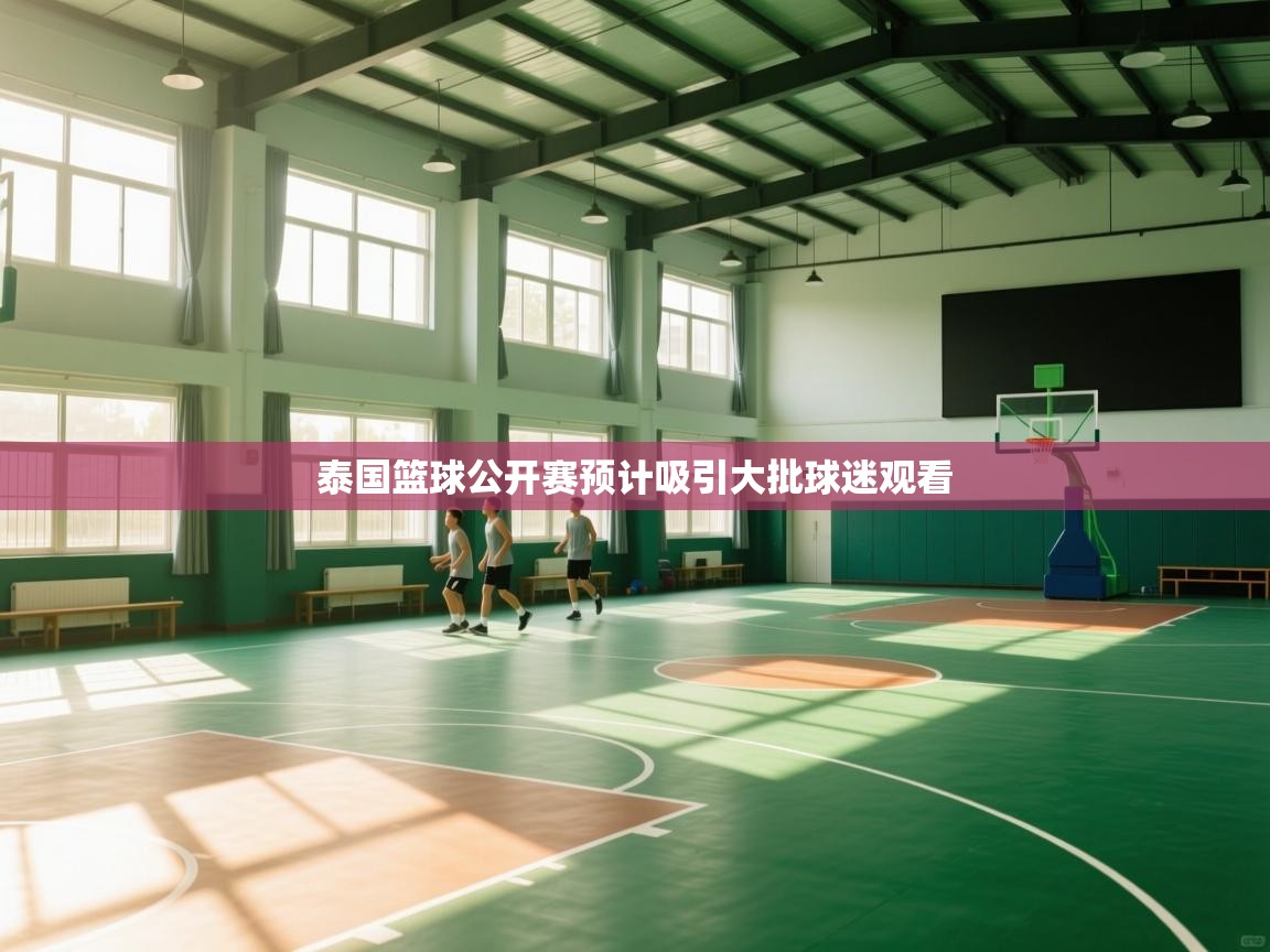 泰国篮球公开赛预计吸引大批球迷观看