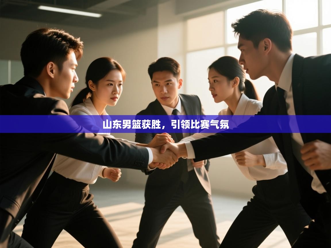 山东男篮获胜，引领比赛气氛